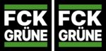 FCK Politik Aufkleber 2er Set 10x10cm wetterfest