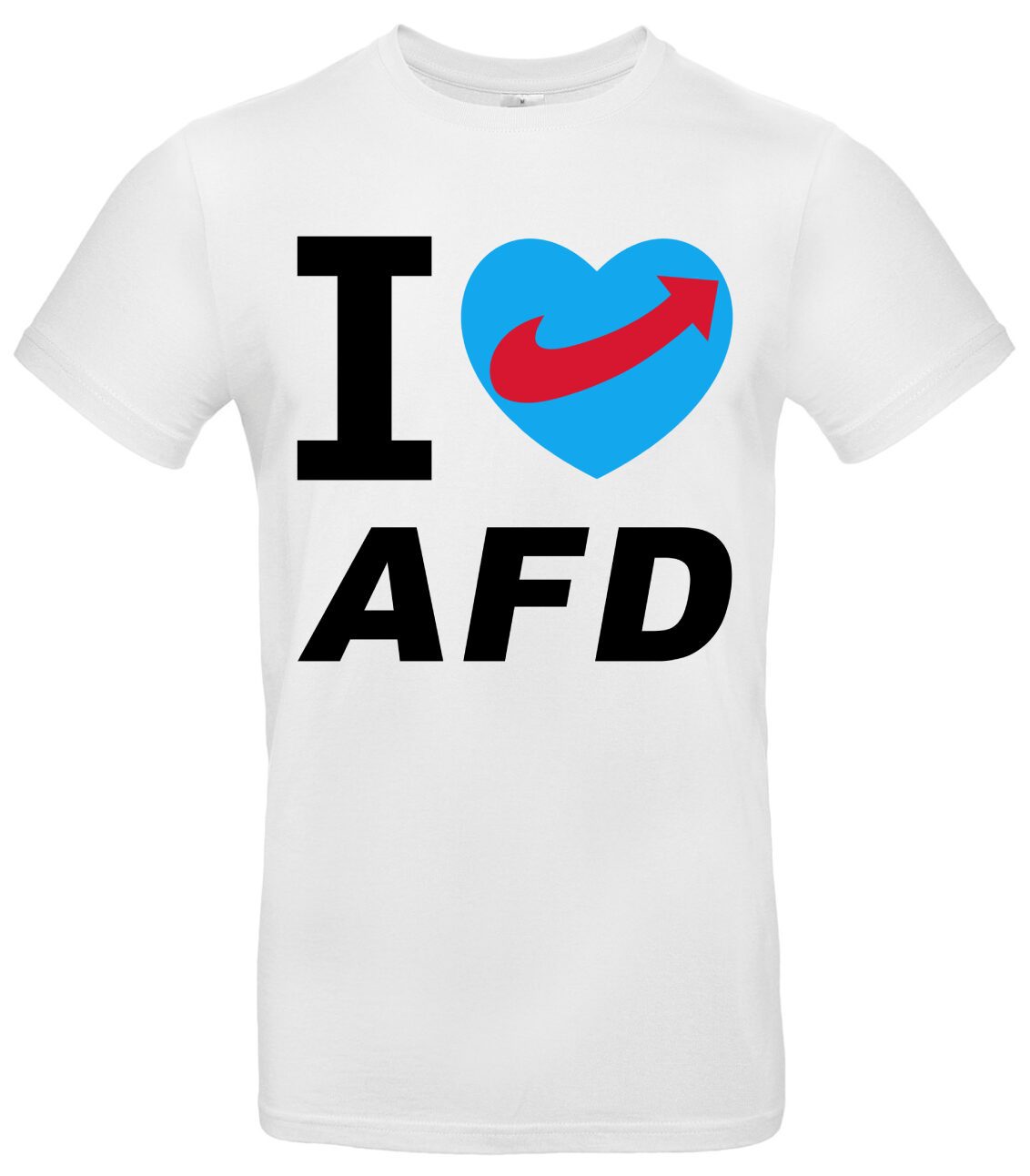 I Love AFD T-Shirt Regular Fit Baumwolle 2 I Love AFD T-Shirt Regular Fit Baumwolle