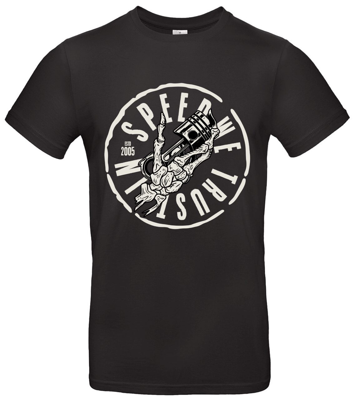 In Speed We Trust T-Shirt Racing Spruch für Tuningfans 1 In Speed We Trust T-Shirt Racing Spruch für Tuningfans