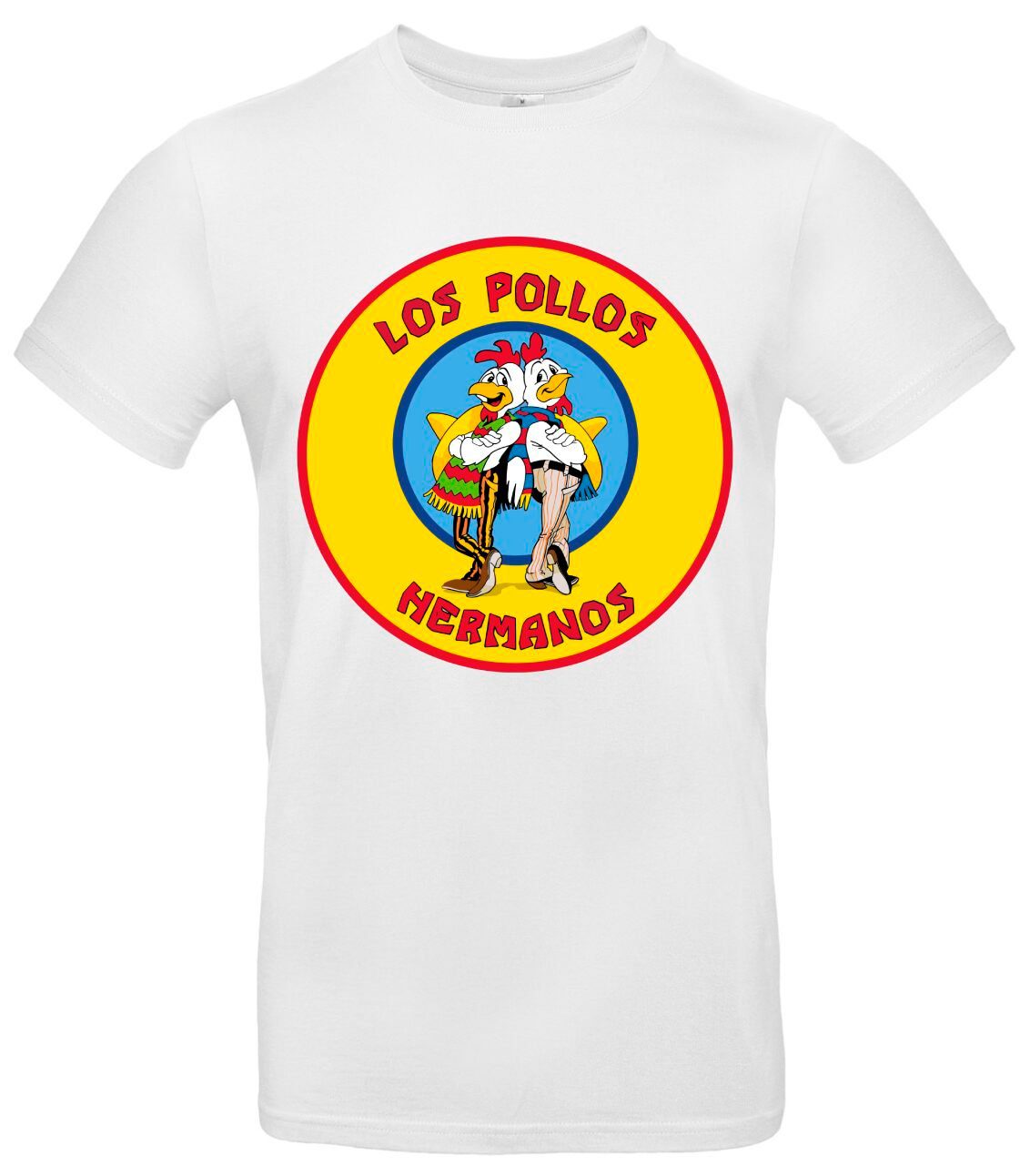 Los Pollos Hermanos T-Shirt Kult Fanshirt aus Baumwolle 2 Los Pollos Hermanos T-Shirt Kult Fanshirt aus Baumwolle