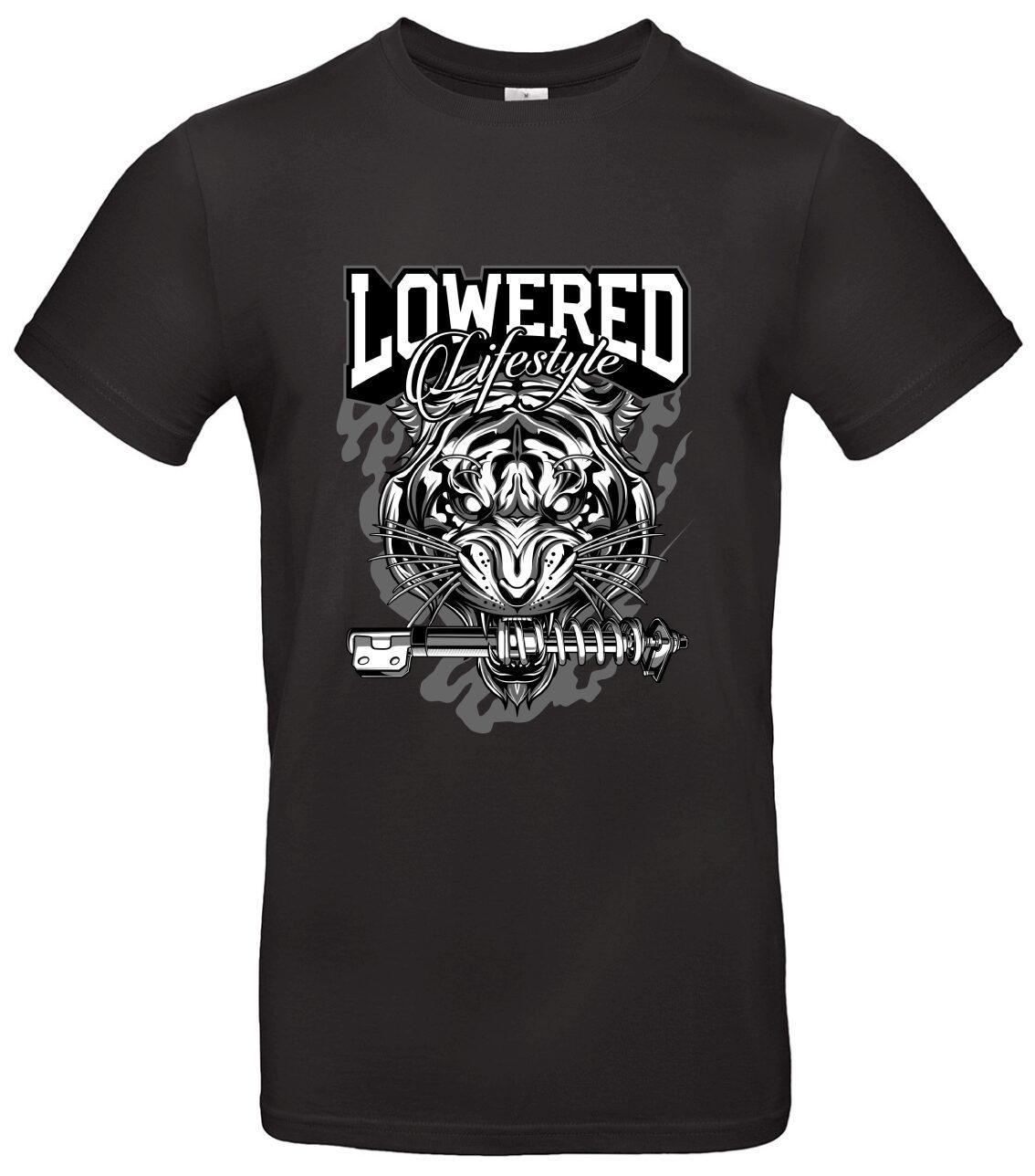 Lowered Lifestyle T-Shirt Must-Have für Auto-Tuning 1 Lowered Lifestyle T-Shirt Must-Have für Auto-Tuning