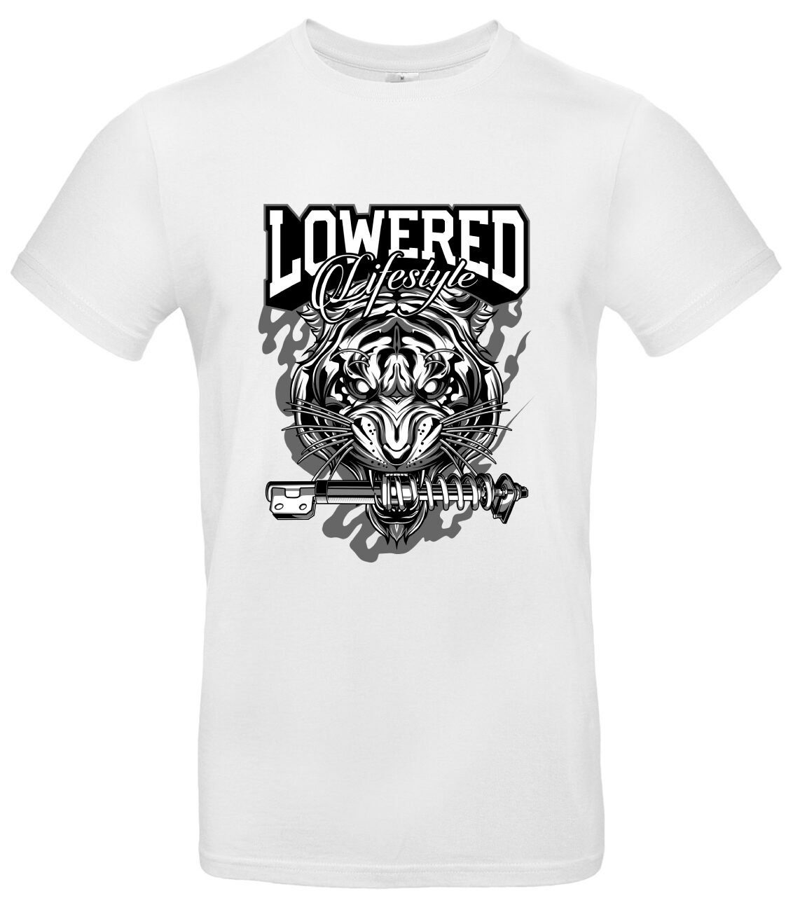 Lowered Lifestyle T-Shirt Must-Have für Auto-Tuning 2 Lowered Lifestyle T-Shirt Must-Have für Auto-Tuning