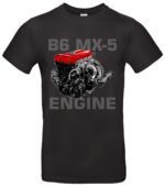 MX5 Tuning T-Shirt B6 Motor Design