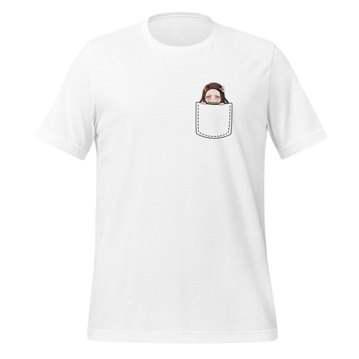Nezuko T-Shirt Chibi-Design aus 100 Prozent Baumwolle 2 Nezuko T-Shirt Chibi-Design aus 100 Prozent Baumwolle