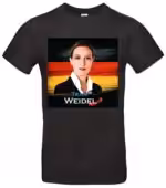 Team Weidel T-Shirt stilvolles Statement