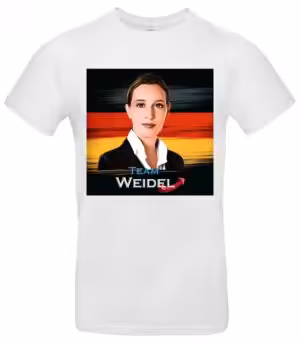 Team Weidel T-Shirt stilvolles Statement