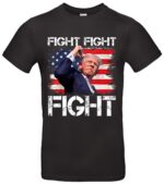 Donald Trump Fight T-Shirt Wahlkampf 2024 Premium