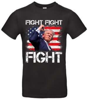Donald Trump Fight T-Shirt Wahlkampf 2024 Premium