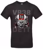 VR38DETT GTR-Motor T-Shirt Exklusiv für Tuning-Fans