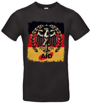 AFD T-Shirt mit Bundesadler Politisches Statement