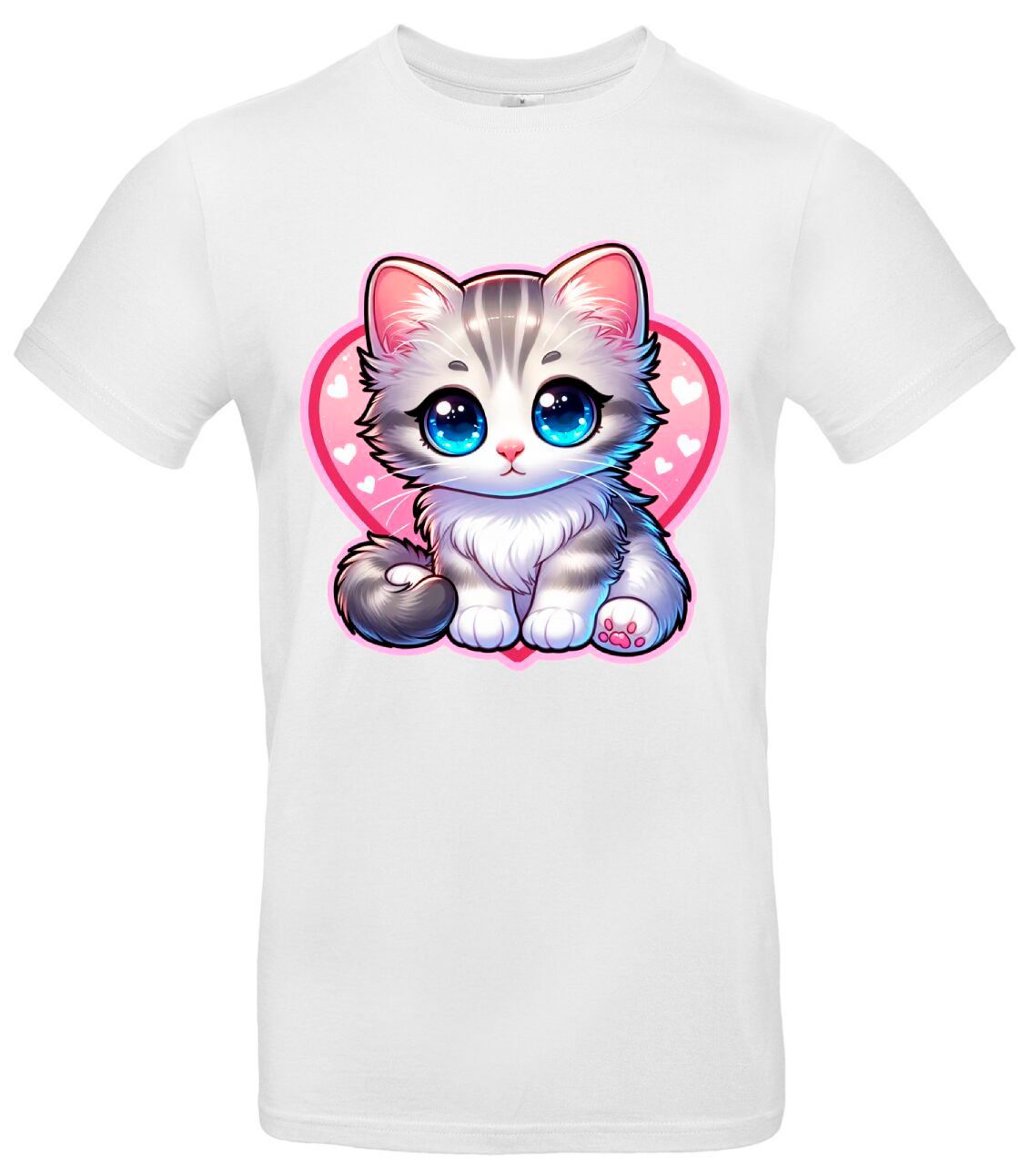 Katzen T-Shirt mit süßem Motiv für Katzenliebhaber 2 AFD T-Shirt mit Bundesadler Politisches Statement