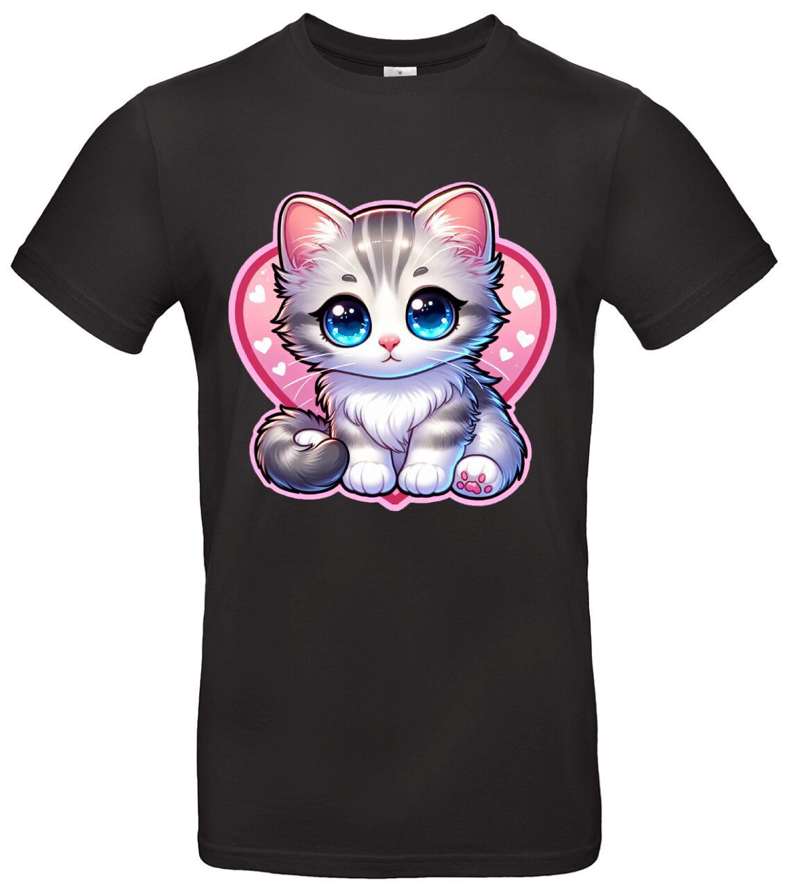 Katzen T-Shirt mit süßem Motiv für Katzenliebhaber 1 AFD T-Shirt mit Bundesadler Politisches Statement