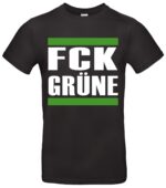 FCK GRN T-Shirt Protestshirt aus Baumwolle bequem