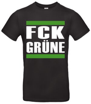 FCK GRN T-Shirt Protestshirt aus Baumwolle bequem