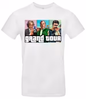 Grand Tour T-Shirt Exklusiv mit Clarkson, Hammond und May