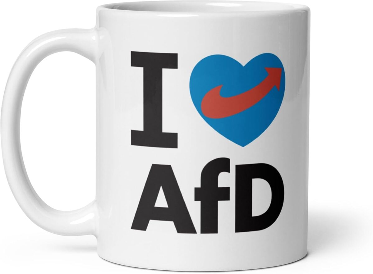 I Love AfD Tasse 330 ml Keramik, spülmaschinenfest 3 I Love AfD Tasse 330 ml Keramik, spülmaschinenfest
