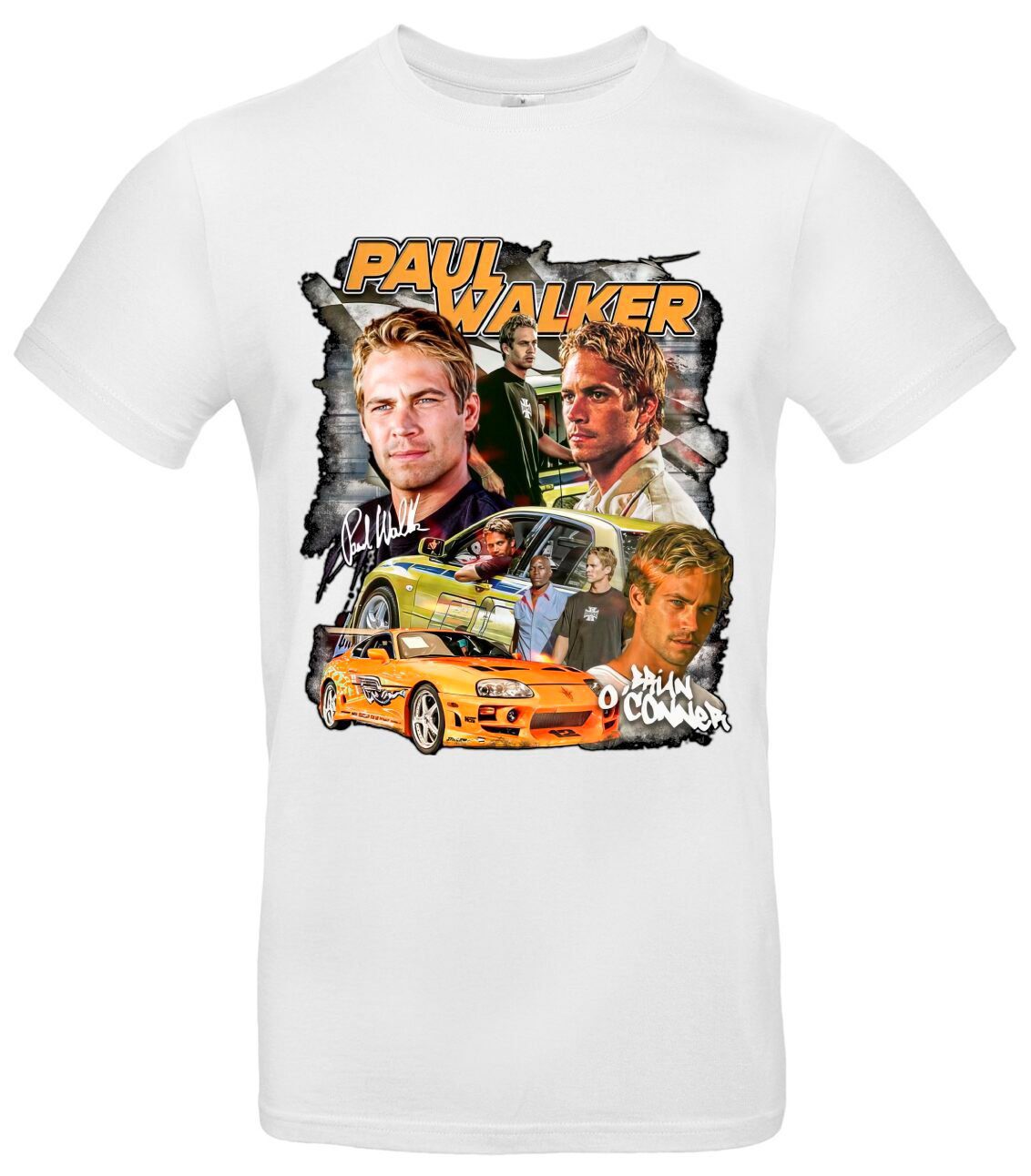 Paul Walker T-Shirt Hommage an Brian O'Conner 2 Paul Walker T-Shirt Hommage an Brian O'Conner