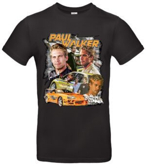 Paul Walker T-Shirt Hommage an Brian O'Conner