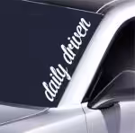 Daily Driven Auto Aufkleber 55x14,5 cm Premium