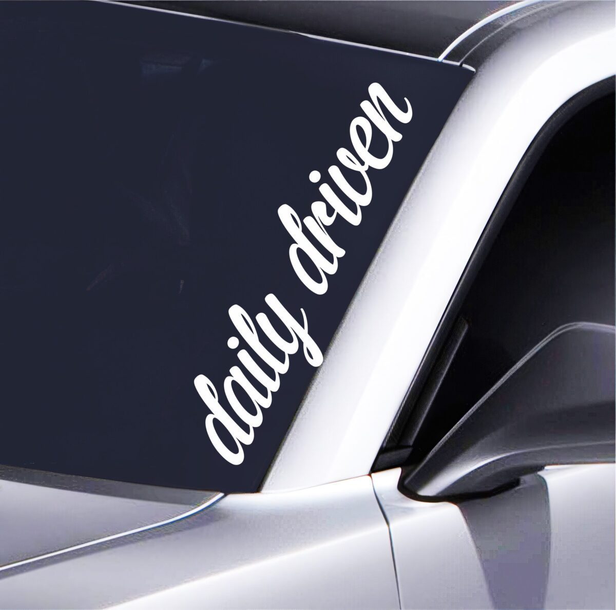 Daily Driven Auto Aufkleber 55x14,5 cm Premium 1 Daily Driven Auto Aufkleber 55x14,5 cm Premium