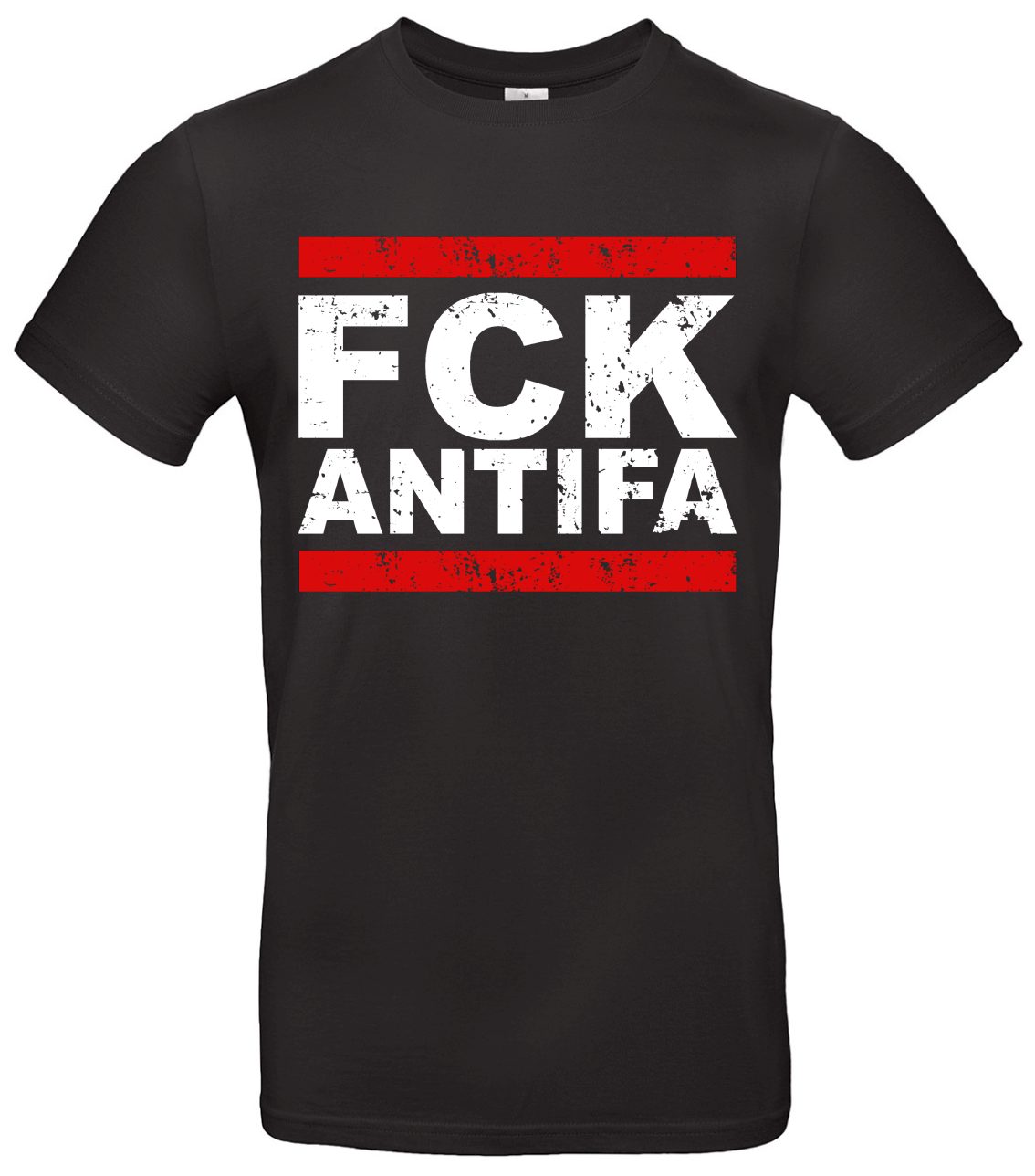 Fck Antifa T-Shirt Herren Premium Baumwolle