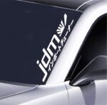 JDM Auto Aufkleber Sonnenblendstreifen 55x12,5 cm