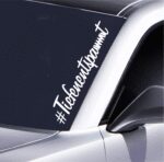 Auto Aufkleber Tiefenentspannt 55x12 cm Frontscheibe