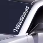 Winterbitch Autoaufkleber wetterfest, konturgeschnitten
