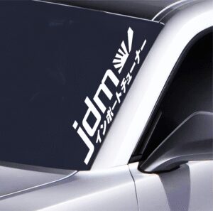 Winterbitch Autoaufkleber wetterfest, konturgeschnitten