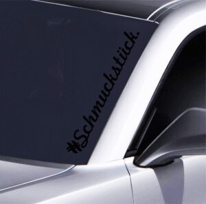 Winterbitch Autoaufkleber wetterfest, konturgeschnitten