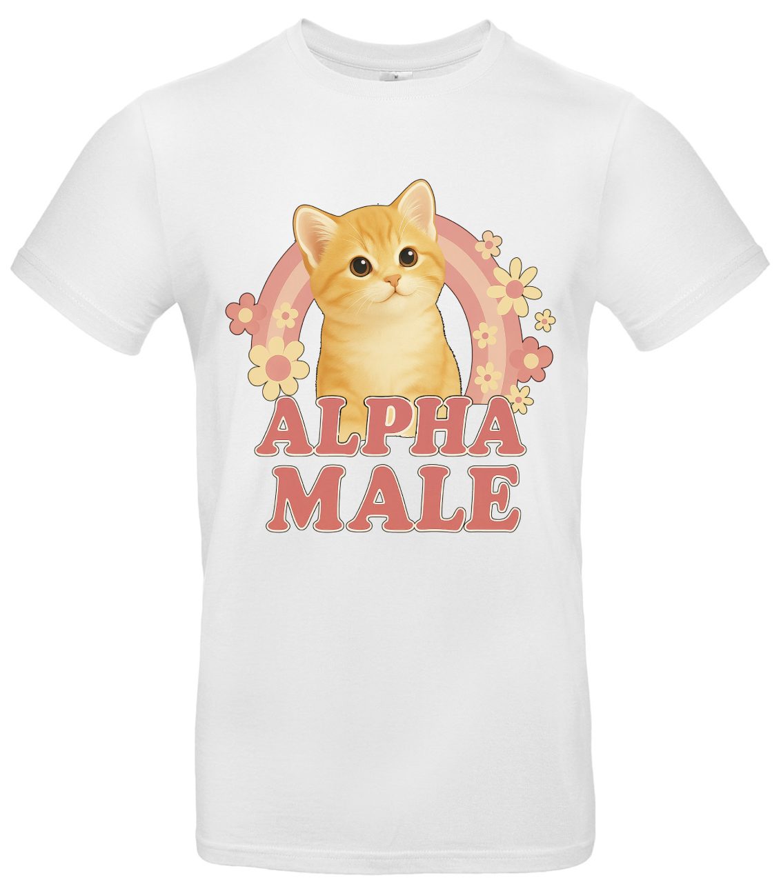 Alpha Male Katzen T-Shirt lustig Baumwolle Geschenkidee 2 Alpha Male Katzen T-Shirt lustig Baumwolle Geschenkidee