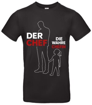 Vater Tochter Shirt Der Chef und die wahre Chefin