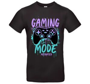 Gaming T-Shirt Gaming Mode Activate Controller