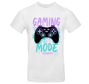 Gaming T-Shirt Gaming Mode Activate Controller