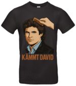 Kämmt David T-Shirt Kult, Lustiges Meme-Shirt aus Baumwolle