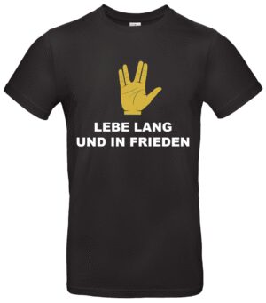Lebe lang und in Frieden Premium T Shirt für Trek Fans