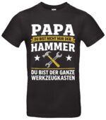 Papa T-Shirt Werkzeugkasten Spruch Vatertag Geschenk