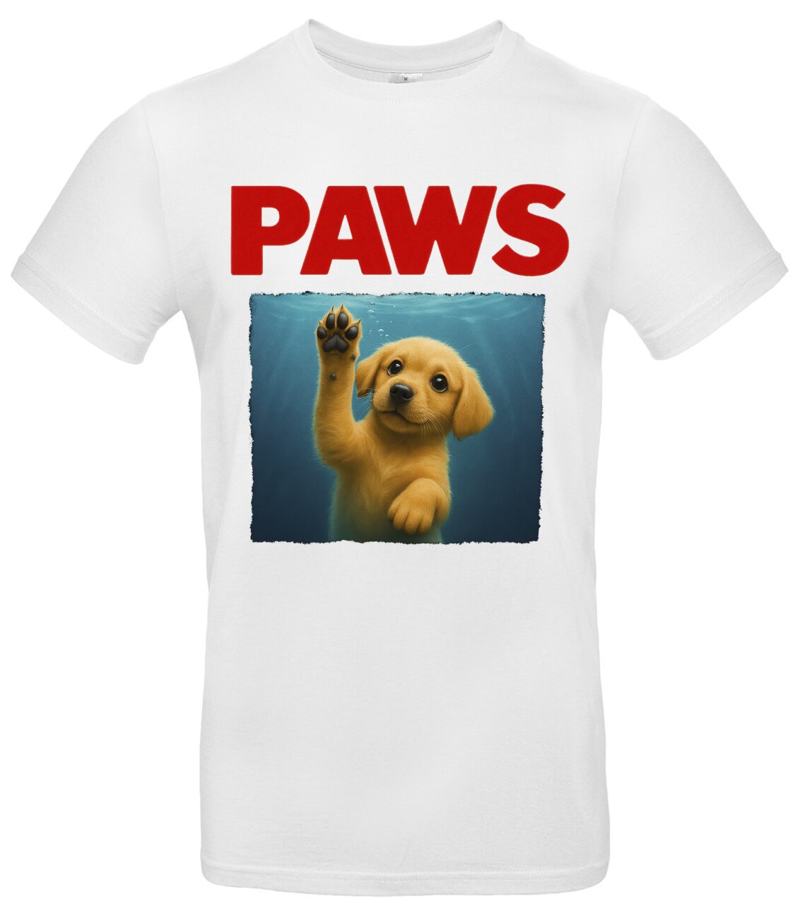 Paws Hund T-Shirt Lustiges Meme mit Pfötchen 2 Paws Hund T-Shirt Lustiges Meme mit Pfötchen