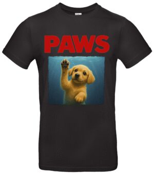 Paws Hund T-Shirt Lustiges Meme mit Pfötchen