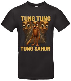 Tung Tung Sahur T-Shirt Viral TikTok Meme