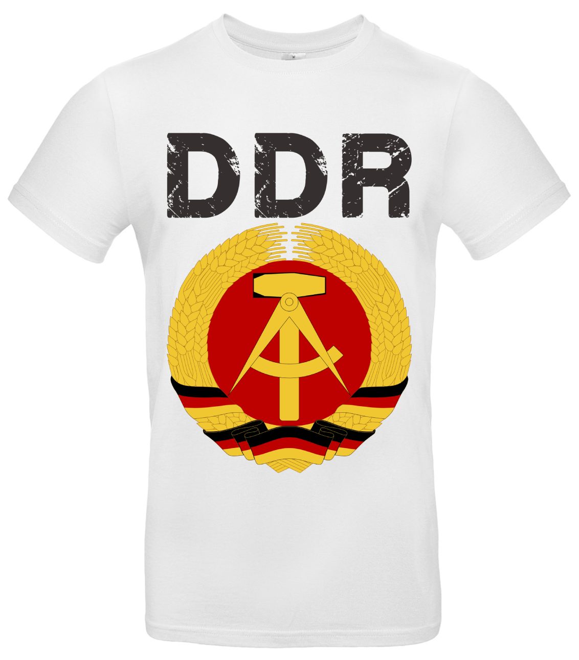 DDR Shirt Retro Ostalgie Wappen Unisex Statement 2 DDR Shirt Retro Ostalgie Wappen Unisex Statement
