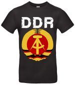 DDR Shirt Retro Ostalgie Wappen Unisex Statement