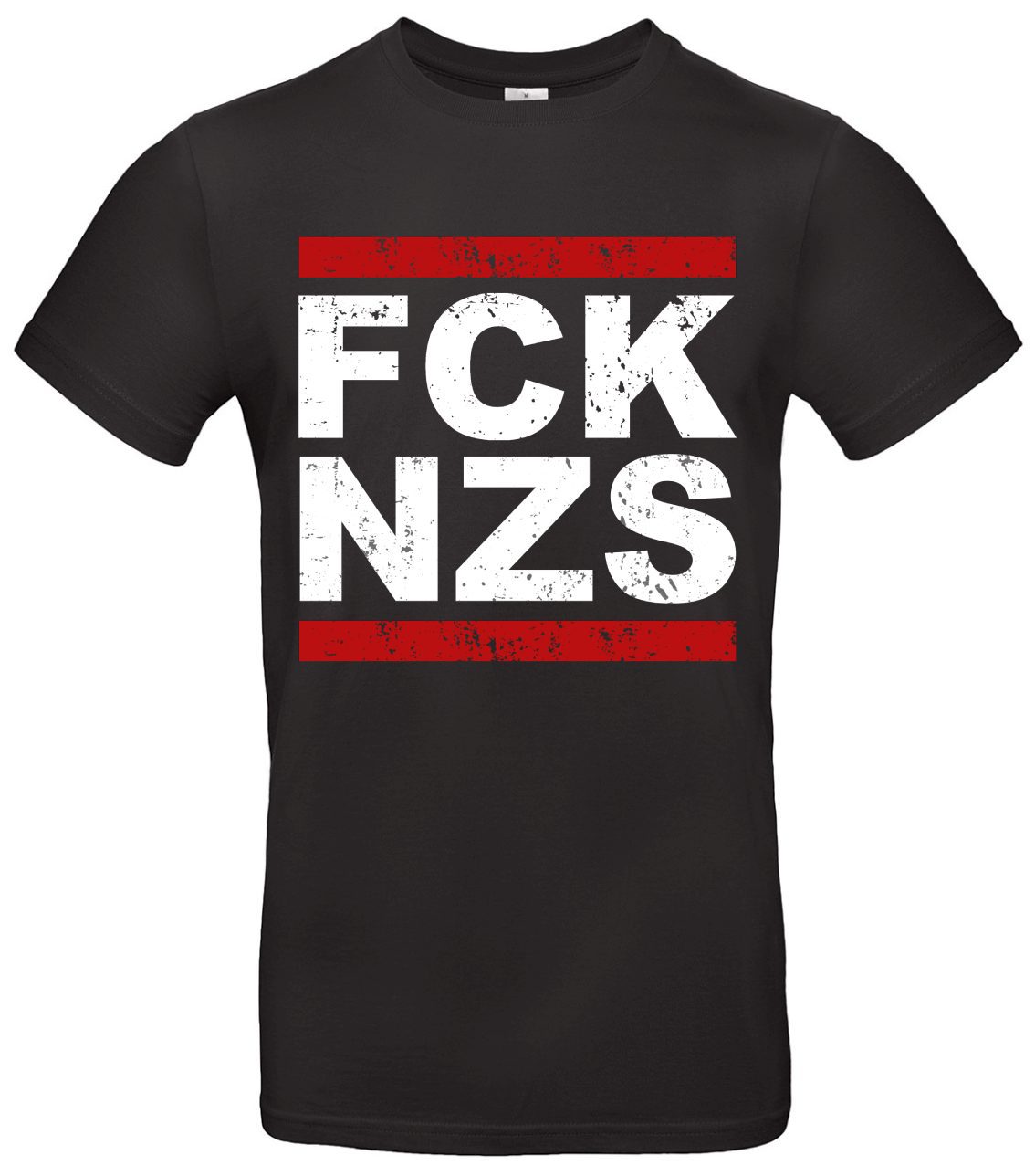 FCK NZS T-Shirt Statement Unisex Baumwolle 1 FCK NZS T-Shirt Statement Unisex Baumwolle