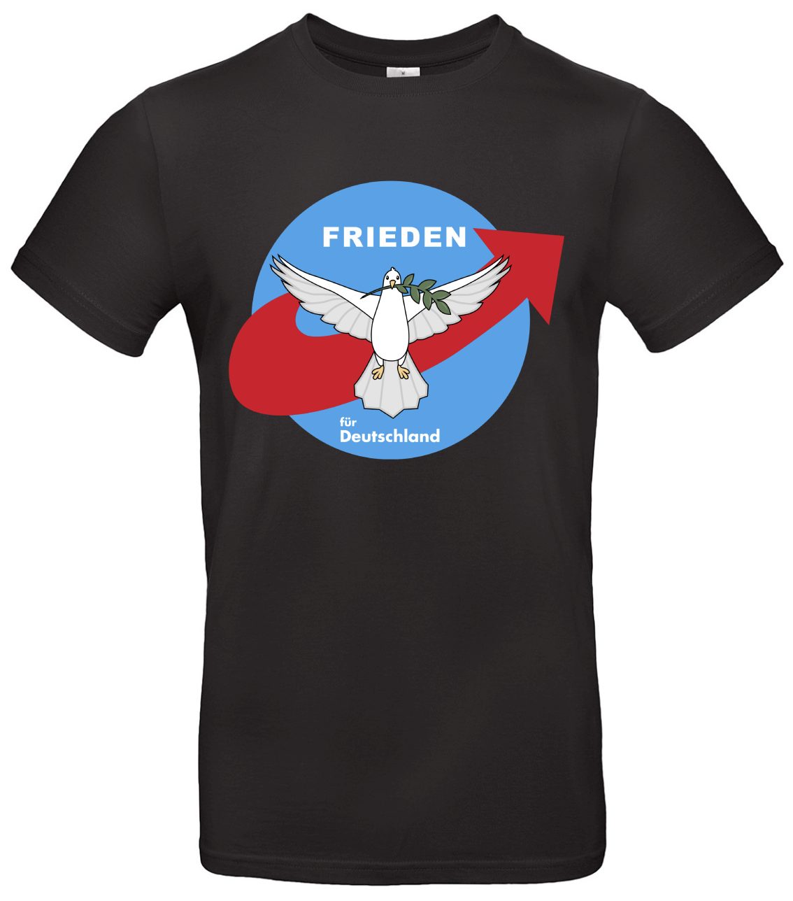 Frieden für Deutschland T‑Shirt Anti‑Krieg Statement 1 Frieden für Deutschland T‑Shirt Anti‑Krieg Statement
