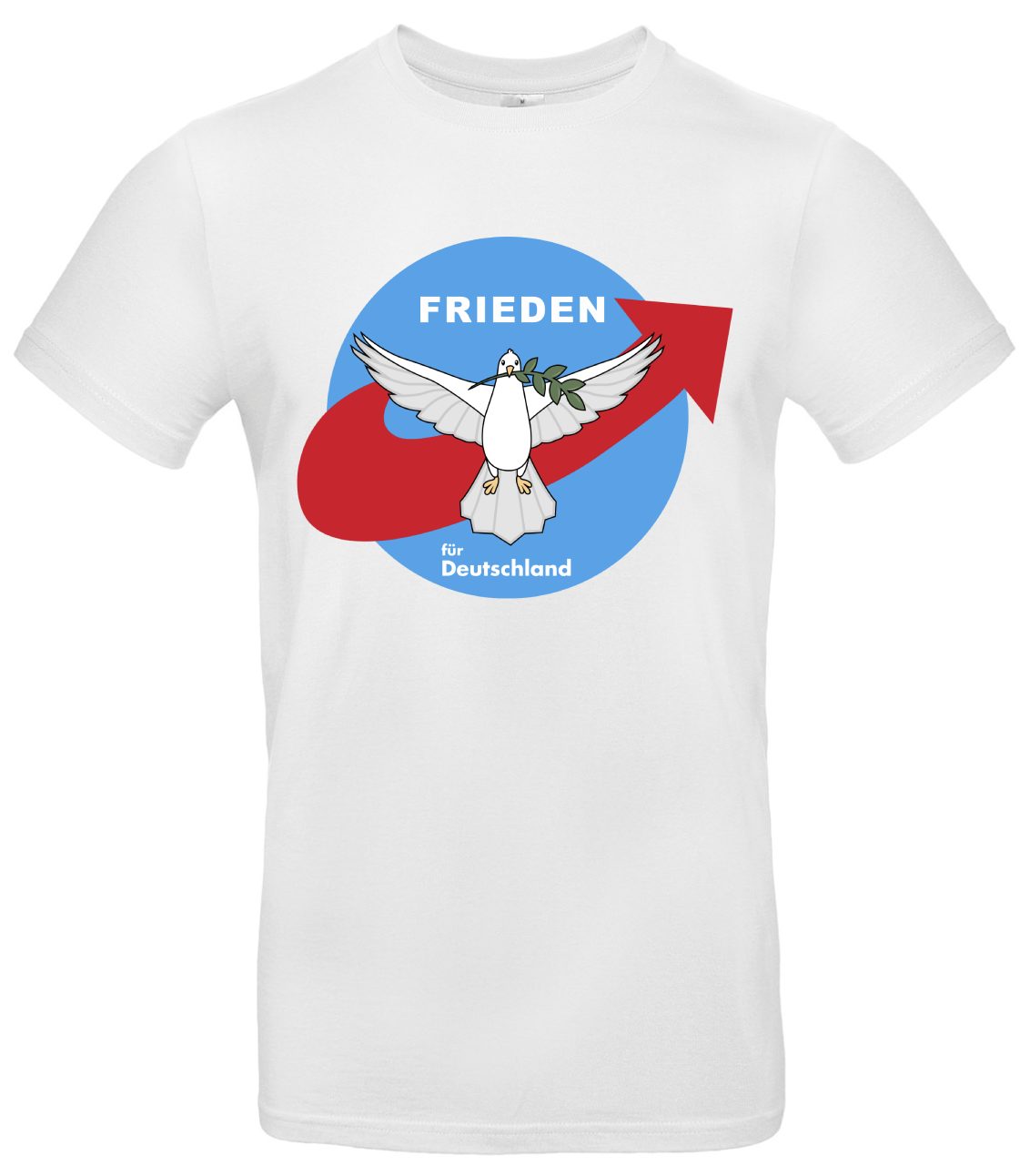 Frieden für Deutschland T‑Shirt Anti‑Krieg Statement 2 Frieden für Deutschland T‑Shirt Anti‑Krieg Statement