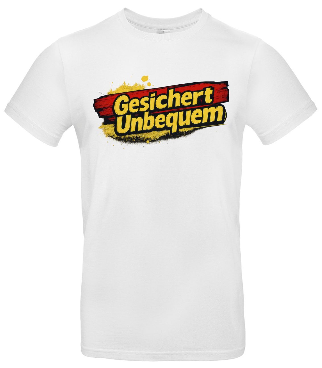 Gesichert unbequem T‑Shirt Patrioten Statement Deutschland 2 Gesichert unbequem T‑Shirt Patrioten Statement Deutschland