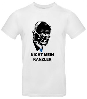 Nicht mein Kanzler T-Shirt Protest Statement