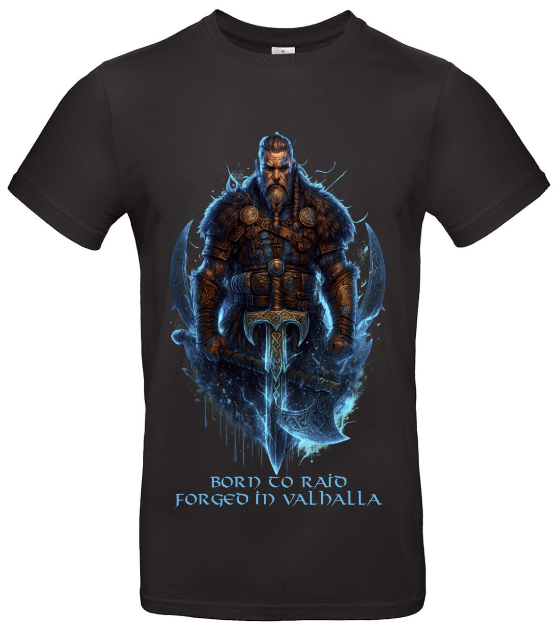 Viking Shirt Born to Raid Runen Valhalla 1 Viking Shirt Born to Raid Runen Valhalla