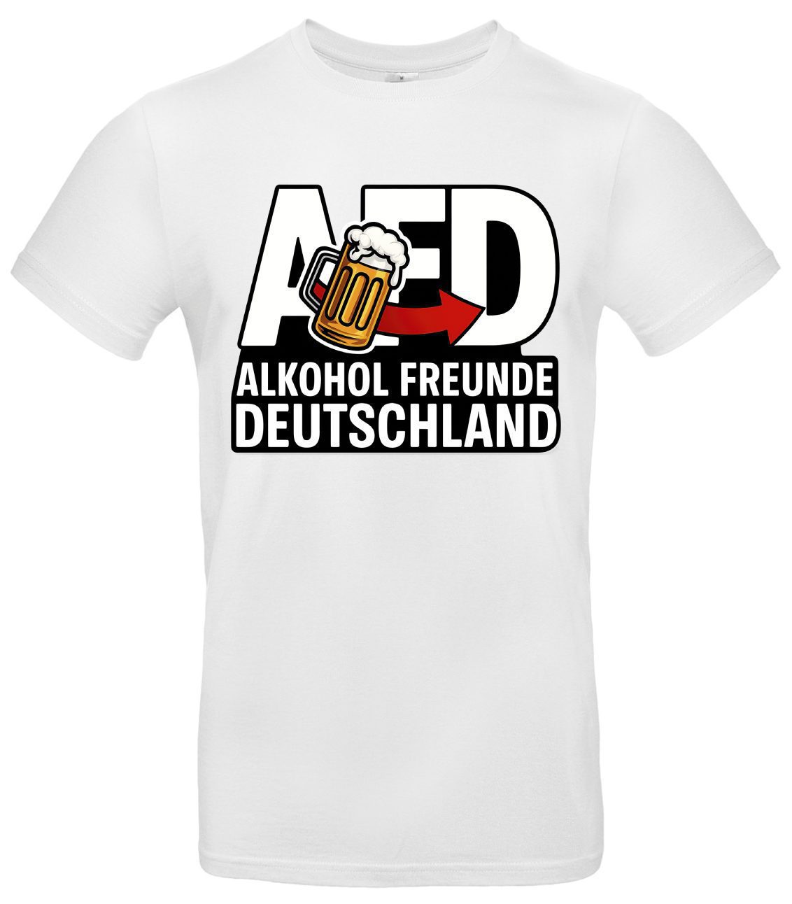 AFD Alkohol Freunde Deutschland T-Shirt Bierspruch Satire 2 AFD Alkohol Freunde Deutschland T-Shirt Bierspruch Satire