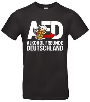 AFD Alkohol Freunde Deutschland T-Shirt Bierspruch Satire